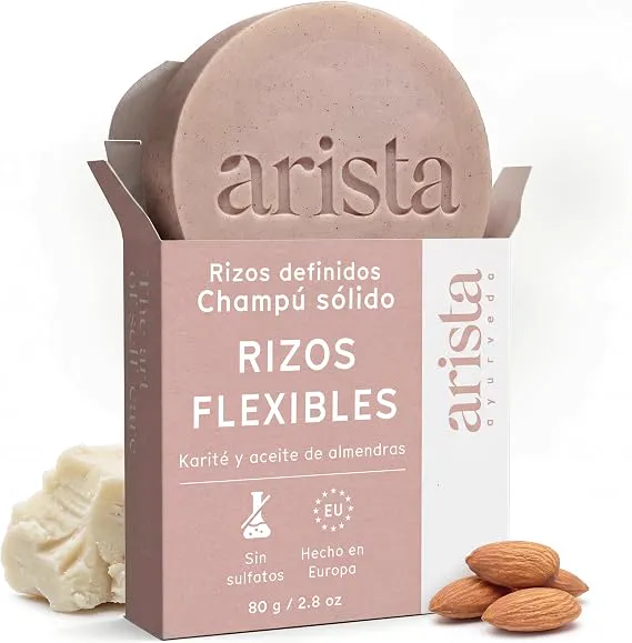 Arista Champú Sólido Pelo Rizado 80g