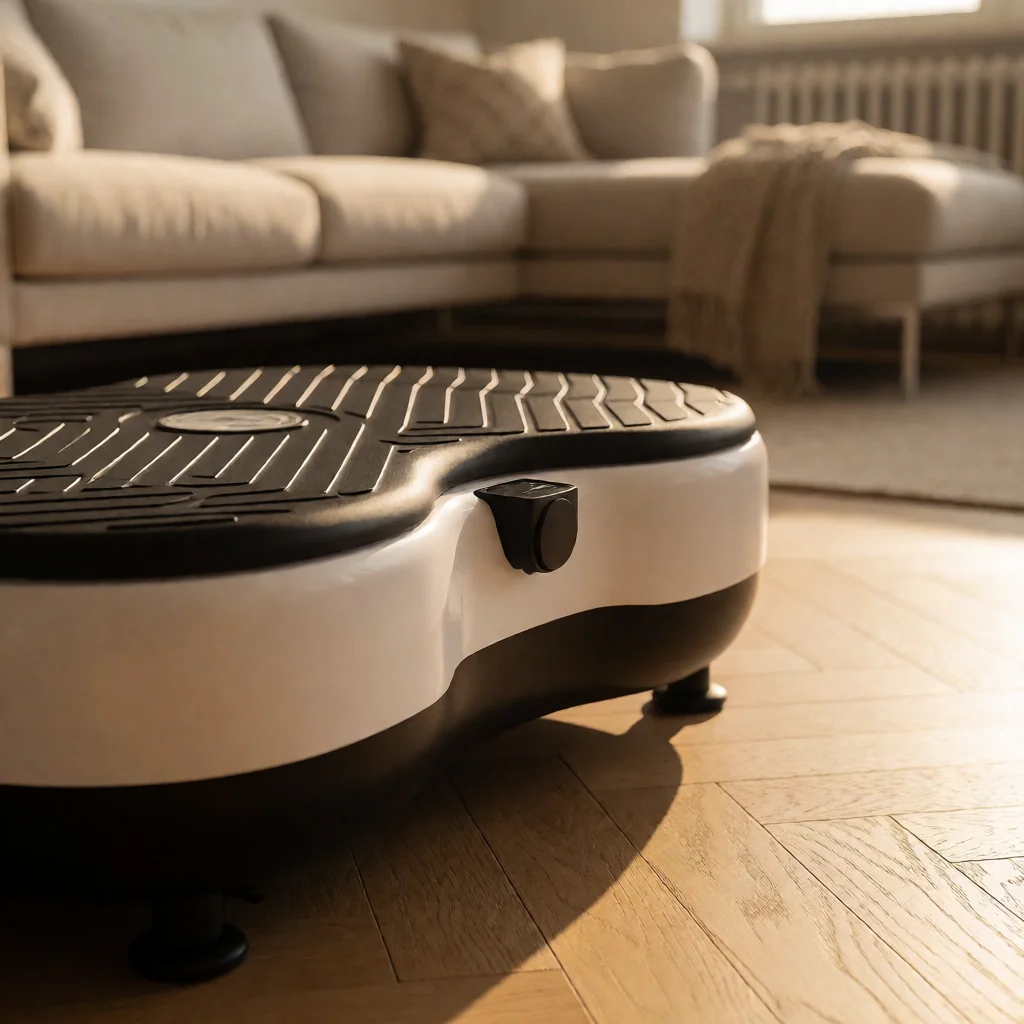Plataforma vibratoria para ejercicio en casa