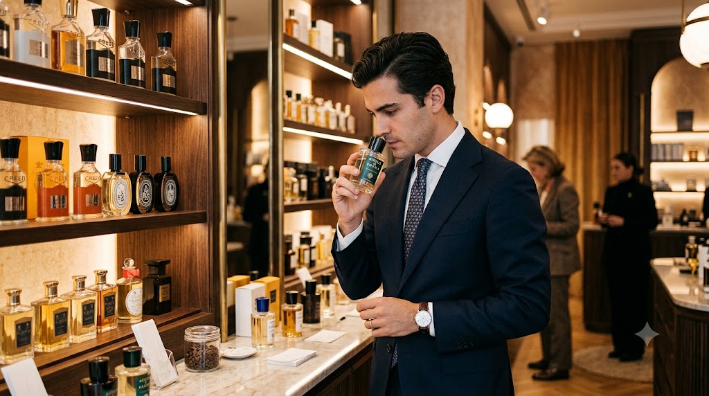 Selección de los mejores perfumes para hombre 2026: Dior Sauvage, Bleu de Chanel, Versace Eros