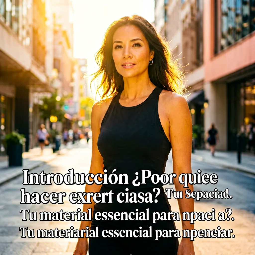 Imagen editorial de rutina ejercicio casa mujer principiante