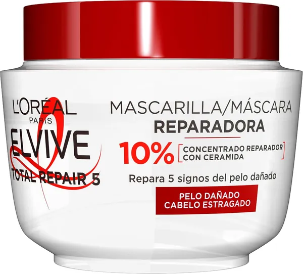 L'Oréal Paris Elvive Mascarilla Total Repair 5, 310 ml
