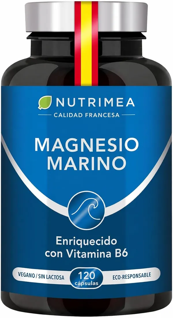 Magnesio Marino con Vitamina B6 (120 cápsulas)