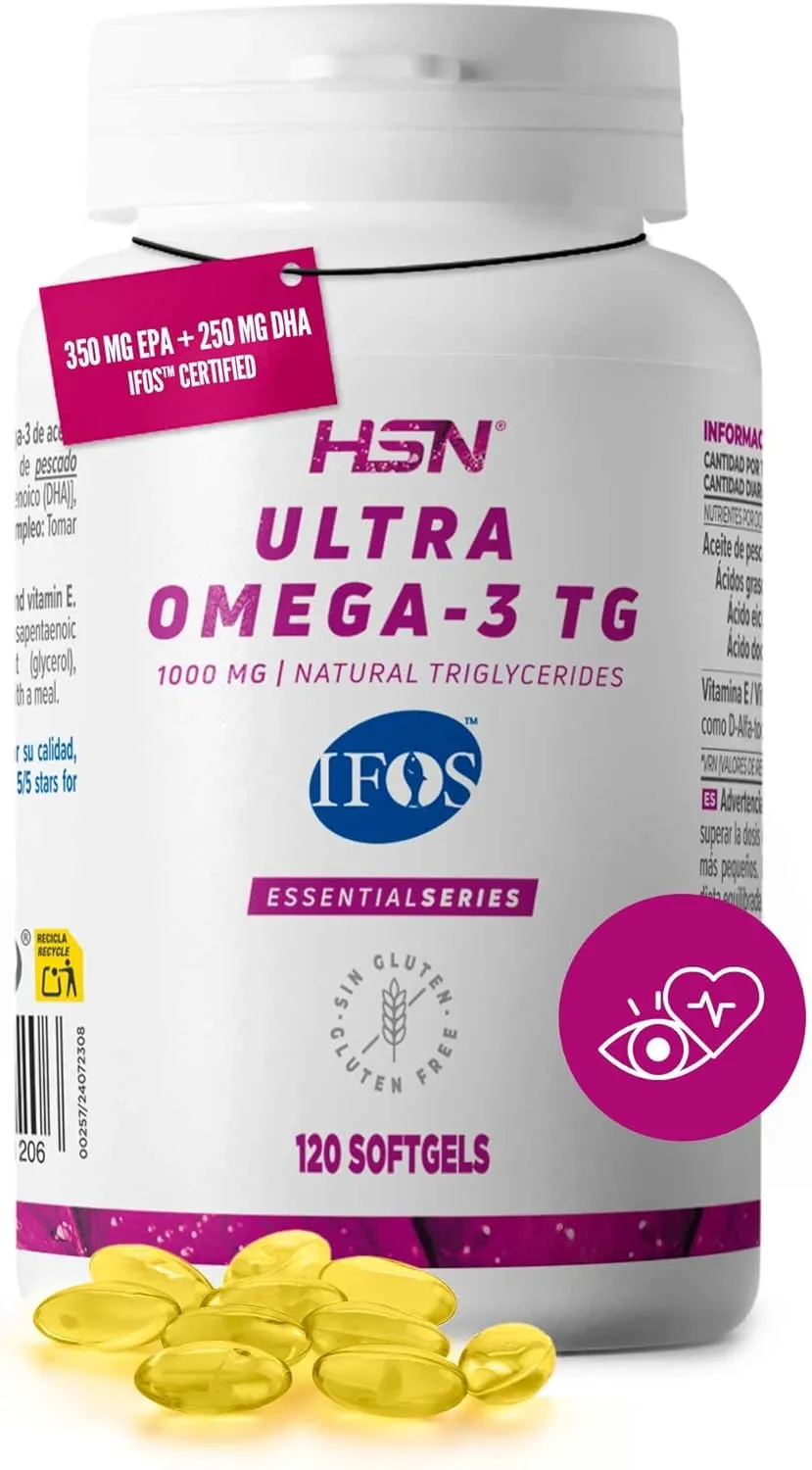 HSN Ultra Omega-3 TG 1000mg IFOS 5★