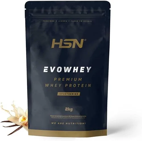 HSN Evowhey Protein · Vainilla 2Kg · Concentrado de Proteína de Suero · 100% Whey Protein Concentrat