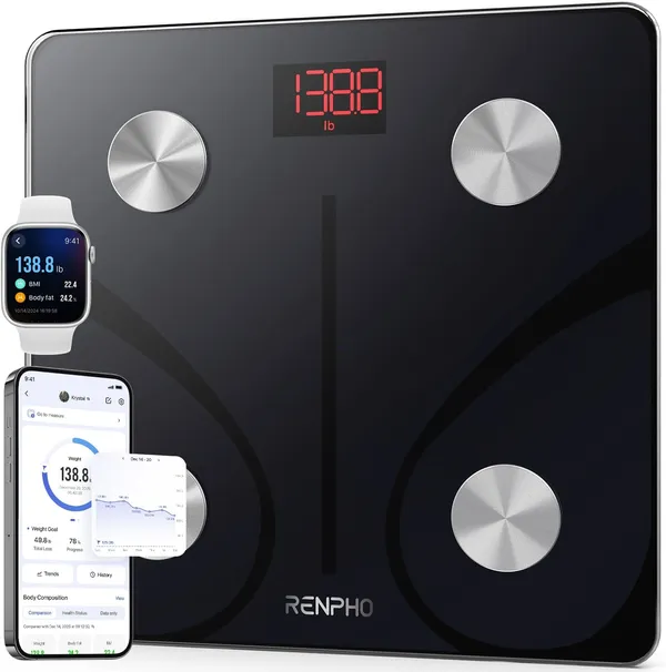 RENPHO — báscula de grasa corporal y muscular con app