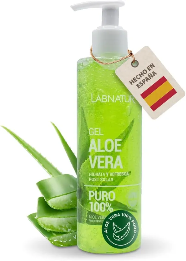 Gel Aloe Vera 100% puro, natural y vegano (Labnatur) 250 ml