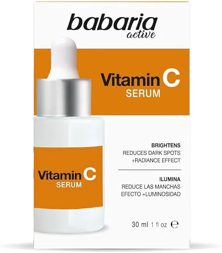 Babaria - Serum Vitamina C · Vitamina C Cara Que Ilumina Tu Rostro· Serum Facial Mujer Y Hombre Con