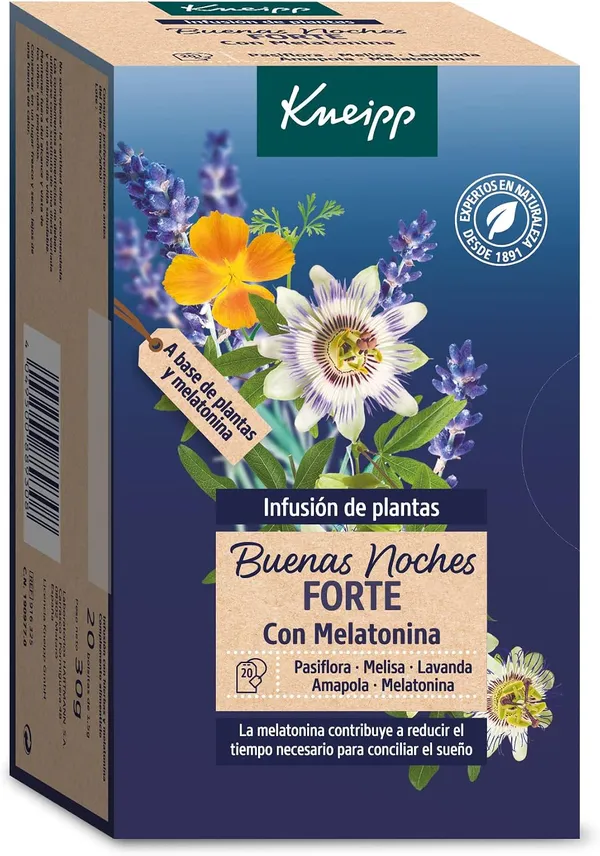 Kneipp Infusión Buenas Noches Forte, 20 bolsitas