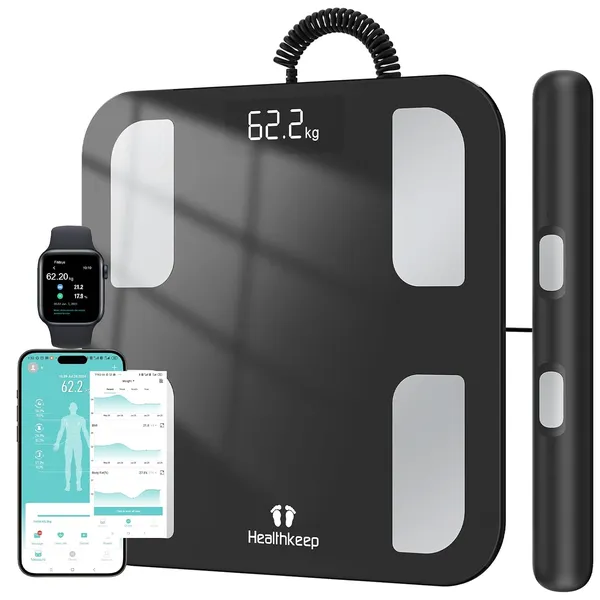 Healthkeep — báscula inteligente, 18 mediciones
