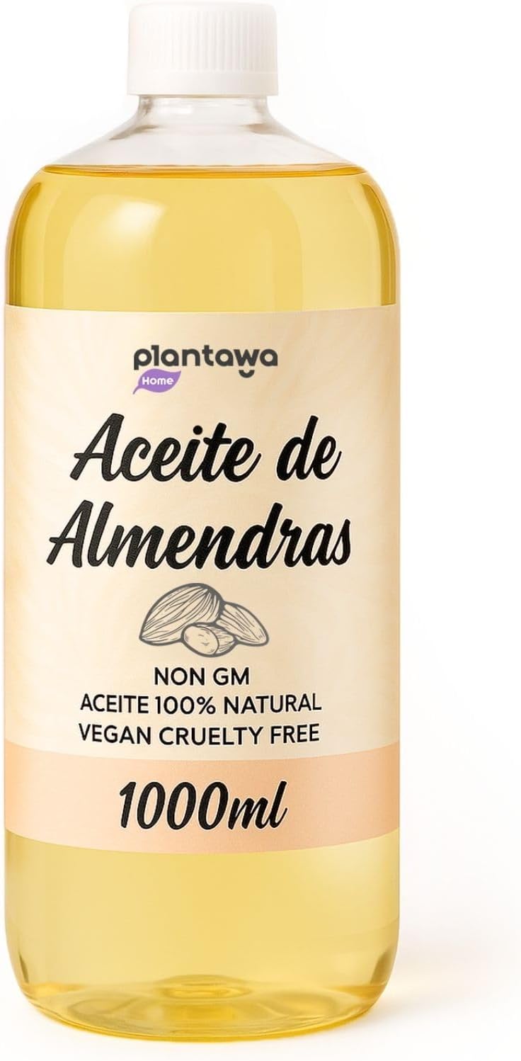 PLANTAWA Aceite de Almendras Dulces 1L Natural