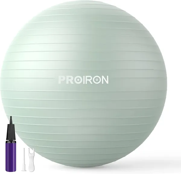 PROIRON Pelota Pilates Antiestallido Extra Gruesa Antideslizante 55/65/75cm