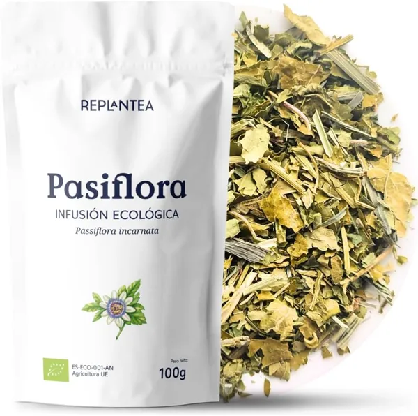 Pasiflora infusión ecológica 100g (50 tazas), a granel