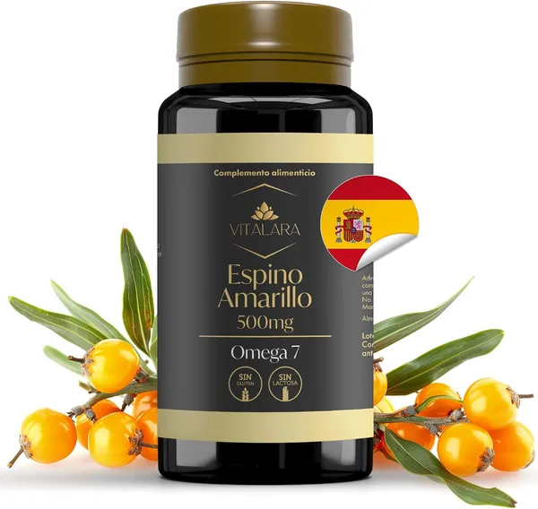 Omega 7 espino amarillo para piel, mucosas y sistema inmune — 110 cápsulas