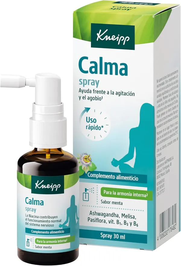 Kneipp Spray Calma Pasiflora y Ashwagandha, 30 ml