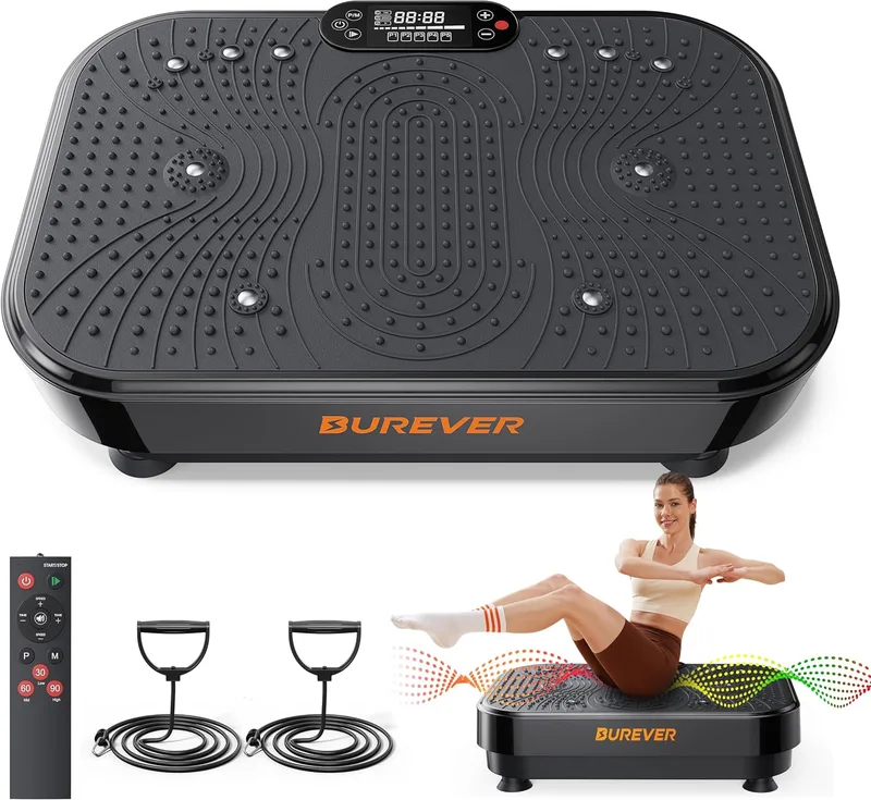 Plataforma Vibratoria 150W con 99 Niveles de Intensidad