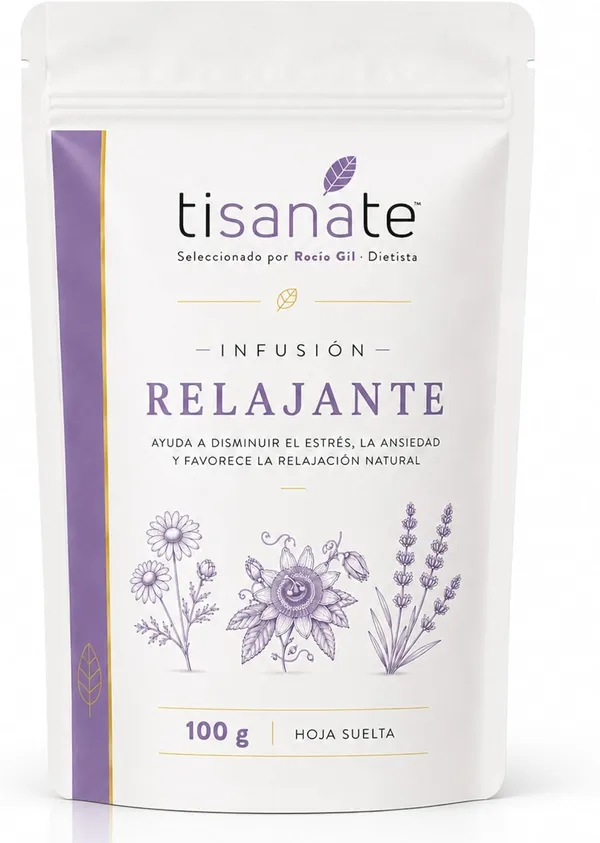 Infusión Relajante 100 g — Manzanilla, Melisa y Pasiflora