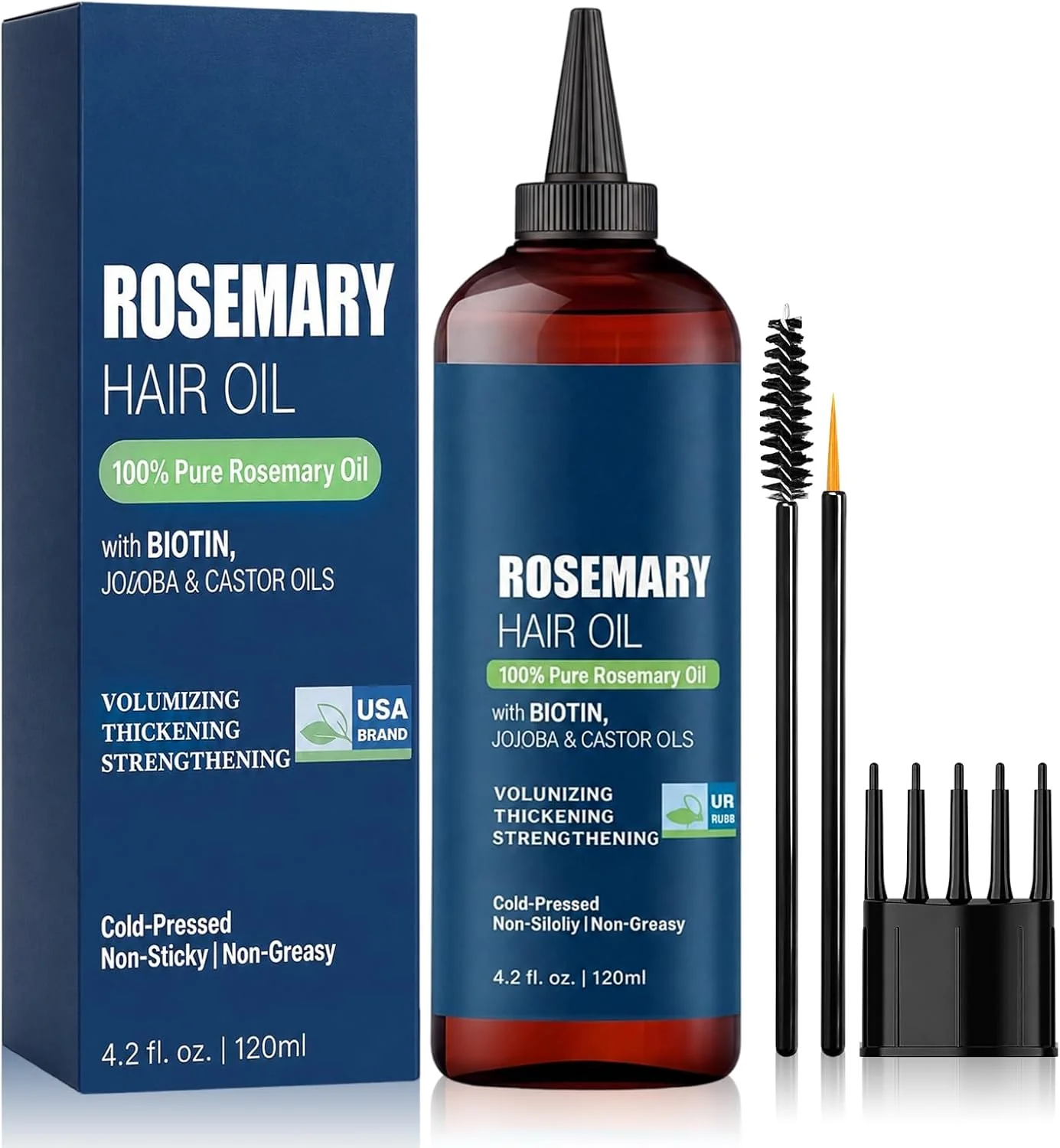 Aceite de Romero para el Cabello Bio, Puro - Crecimiento - 120 ml