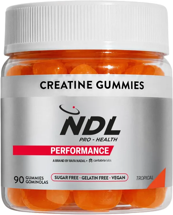 NDL Pro-Health Creatina Monohidratada Gominolas con B6 | Veganas | 1 mes