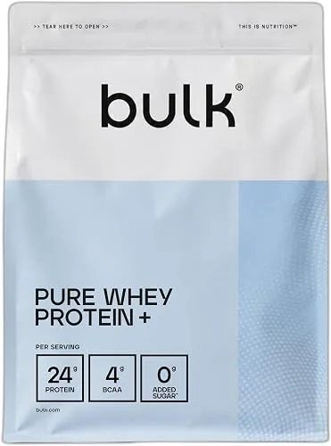 Bulk Pure Whey Protein+, Vainilla, 2kg