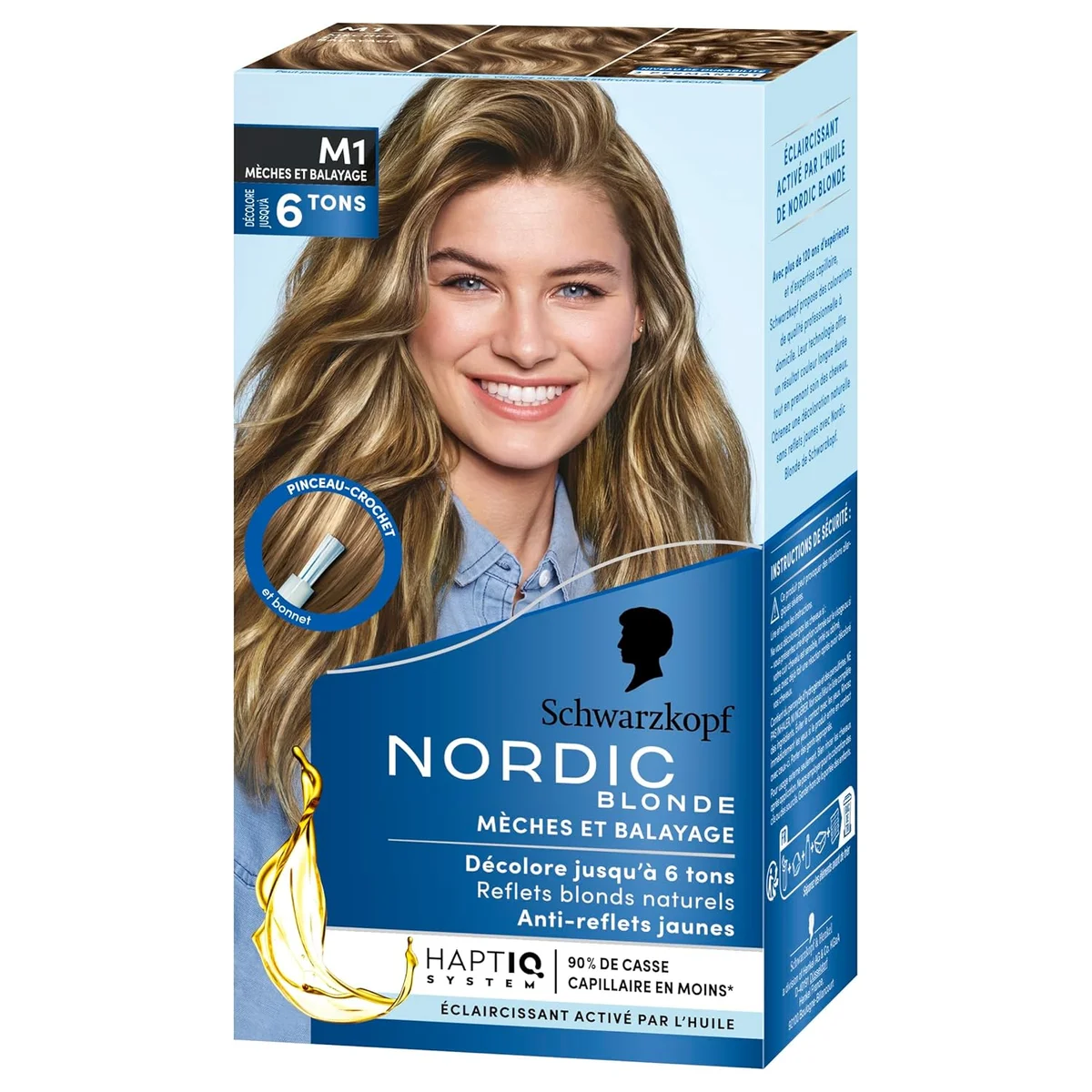 Schwarzkopf Nordic Blonde Tinte Rubio Claro M1
