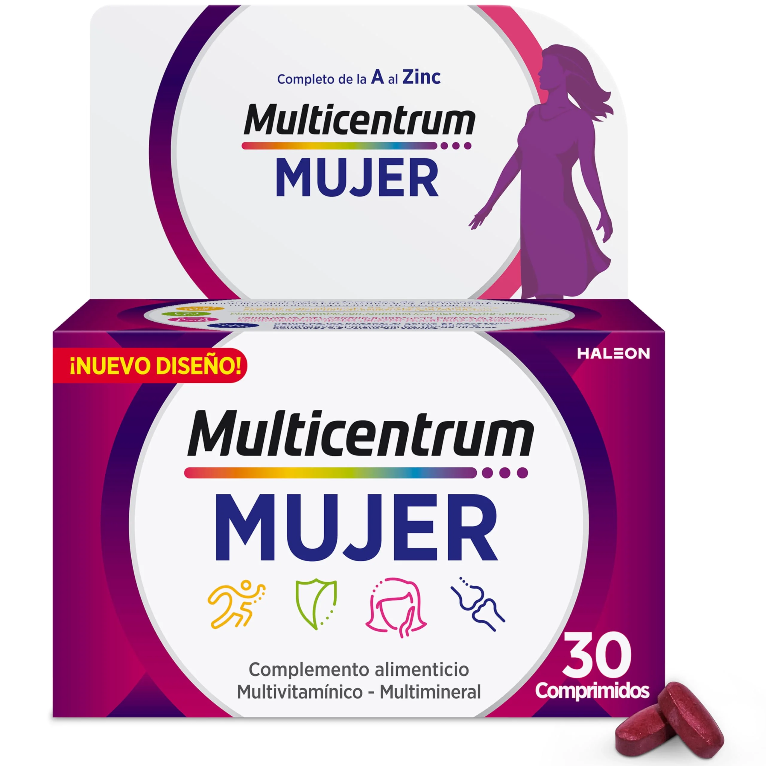 Multicentrum Mujer 30+100 Comprimidos
