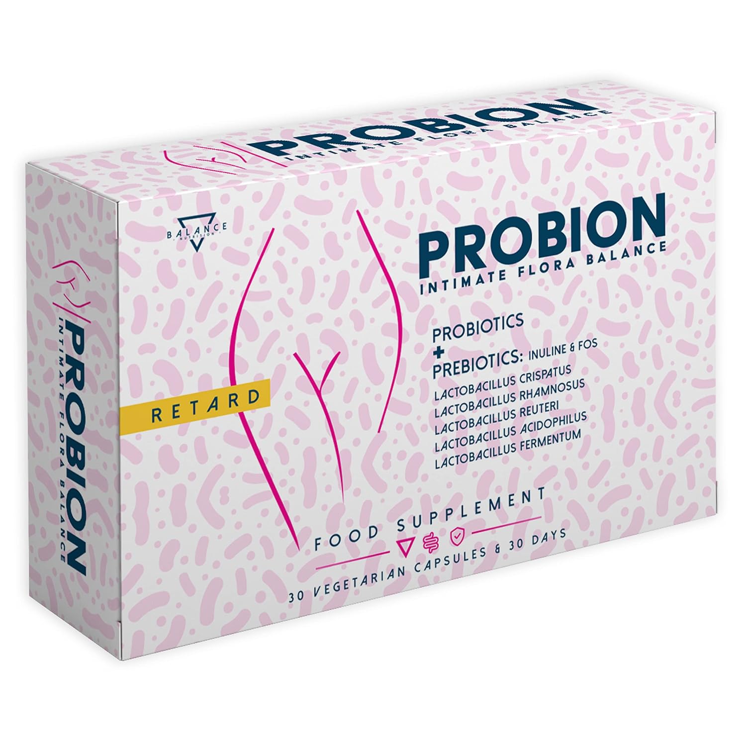 PROBION — Prebióticos + Probióticos 90 Cápsulas
