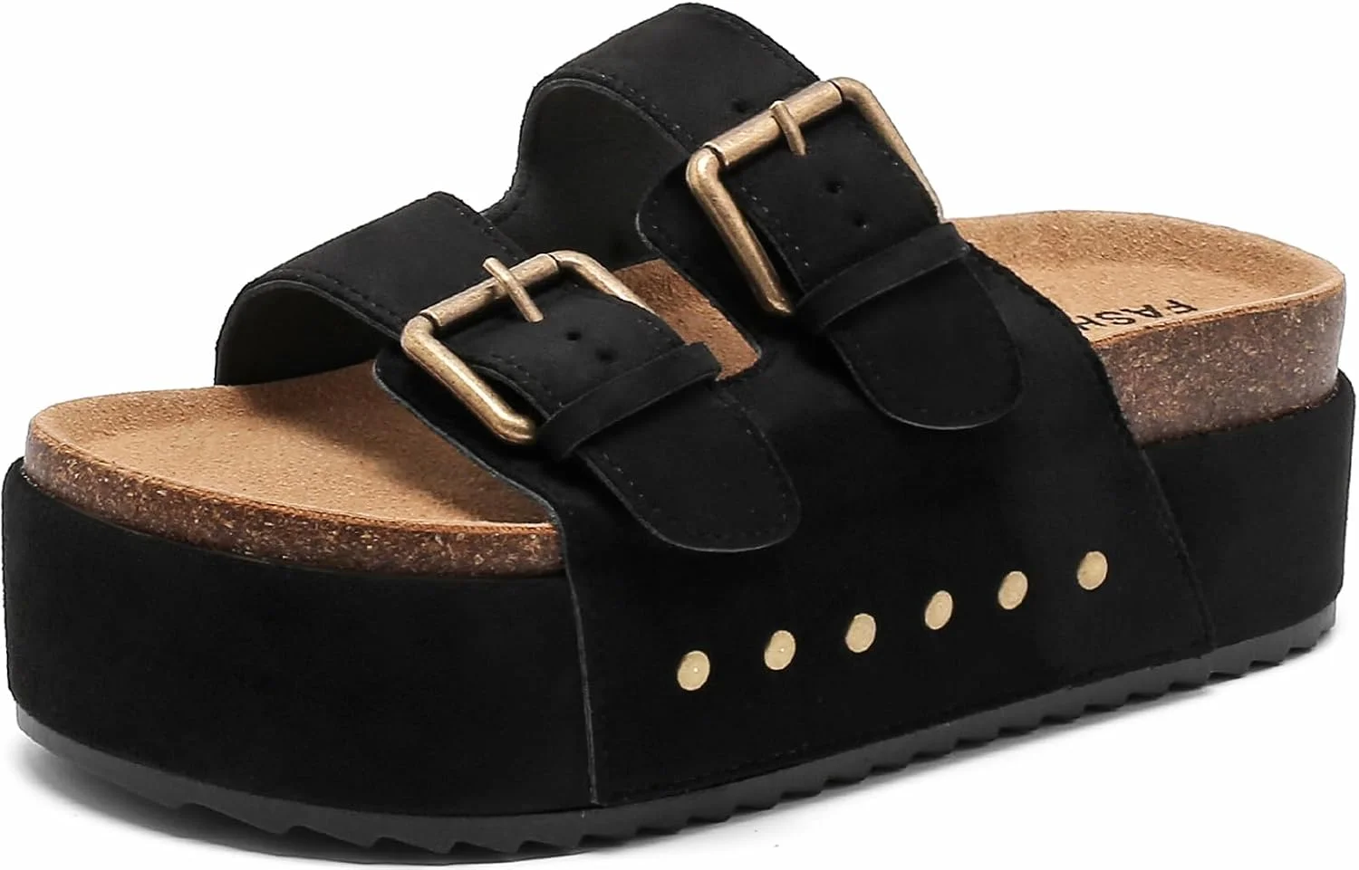 Zuecos Sandalias Mujer Mules Plataforma Corcho