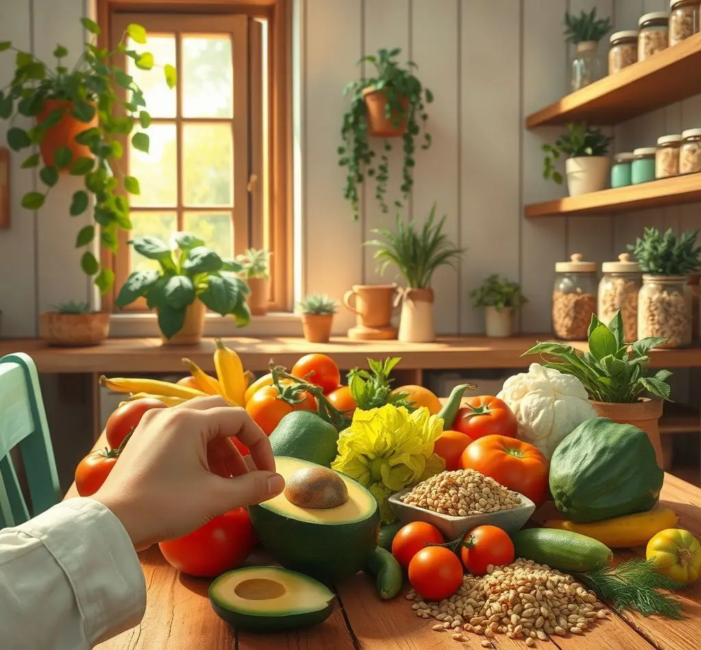 ansiedad y alimentos saludables