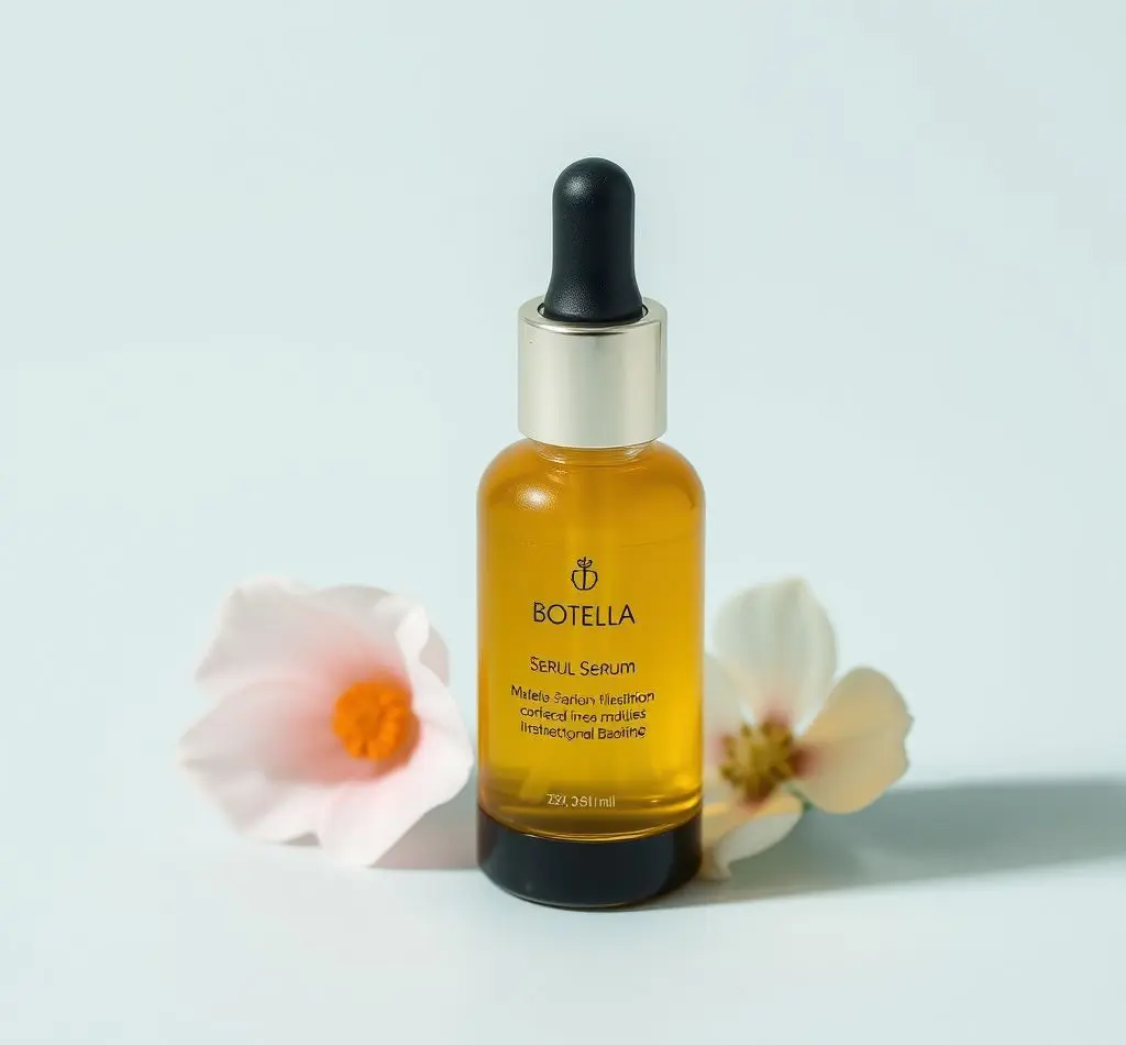 botella serum facial