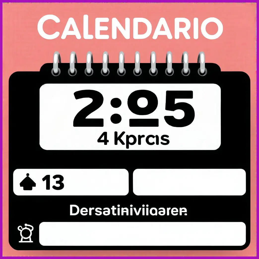 calendario rutina gym mujer