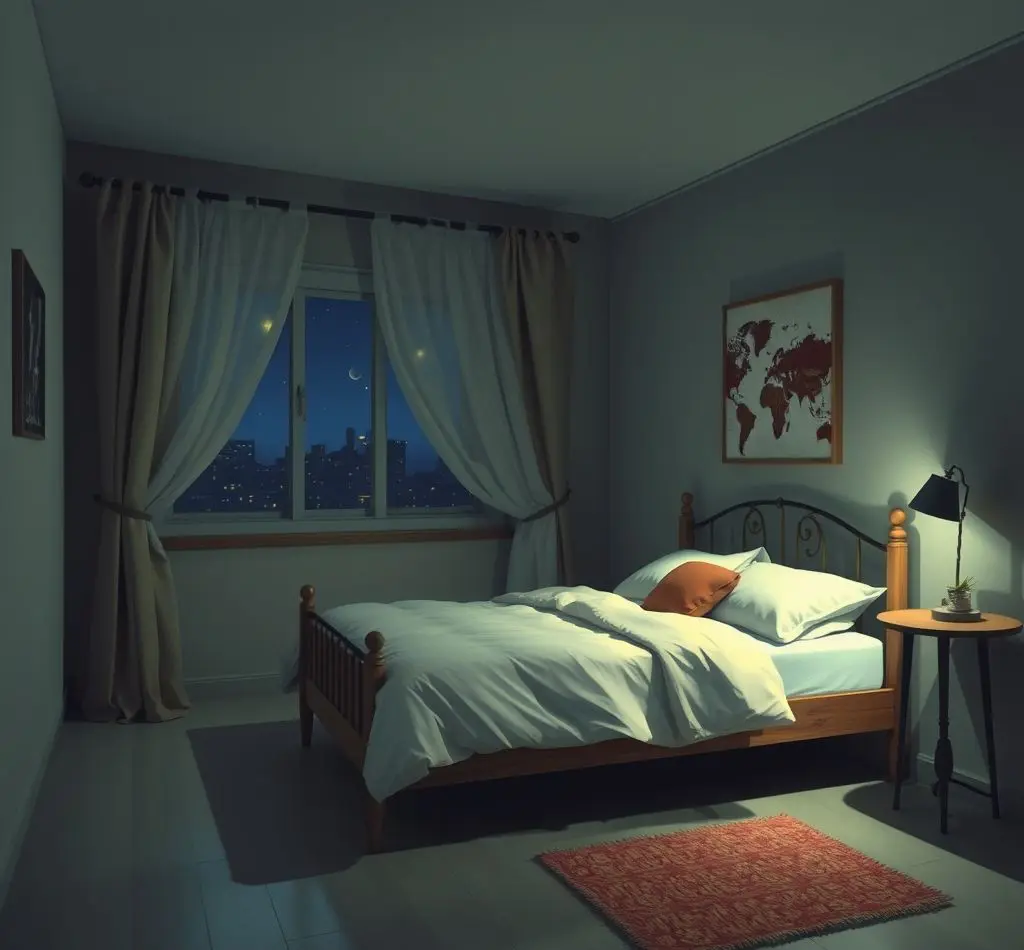 dormitorio fresco noche verano