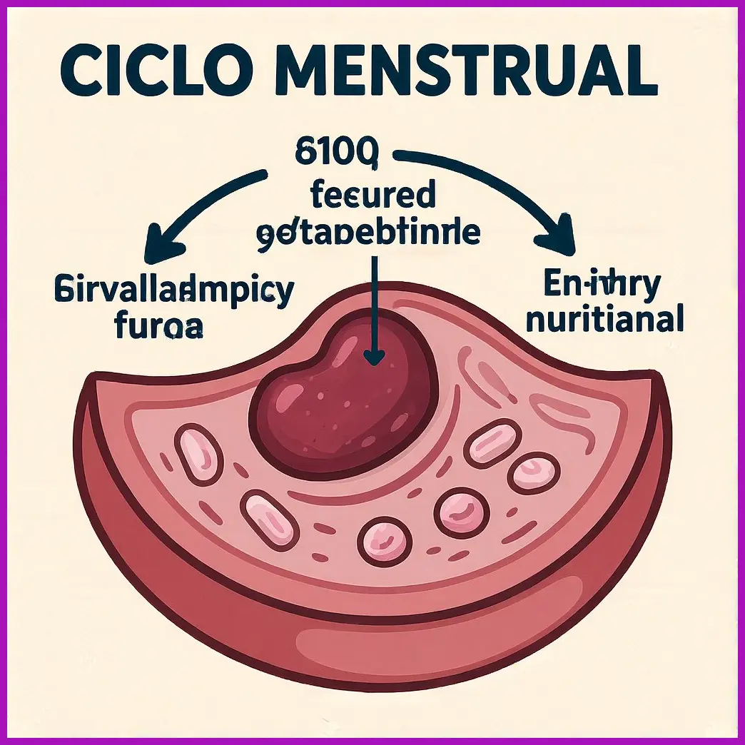 esquema ciclo menstrual