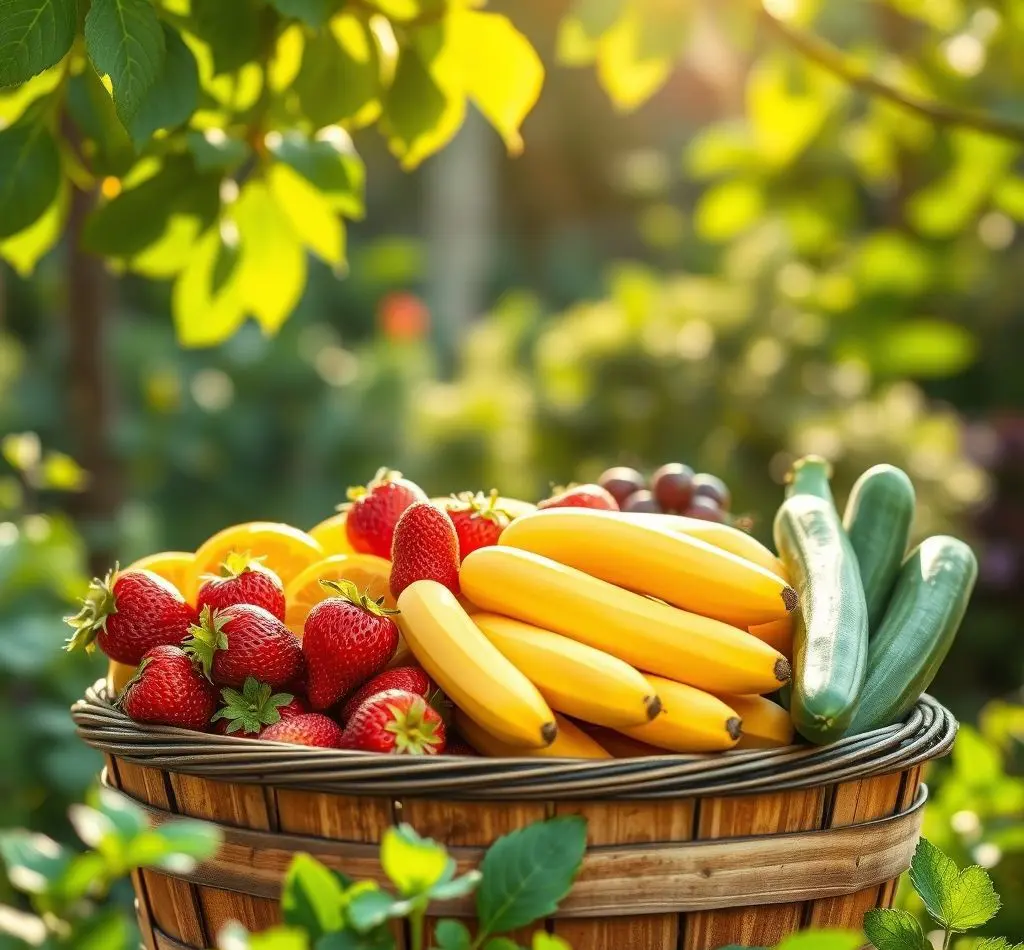 frutas verduras frescas