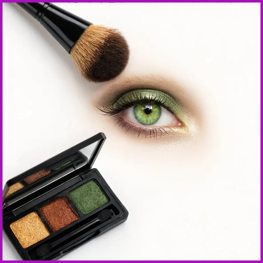 maquillaje ahumado ojos verdes