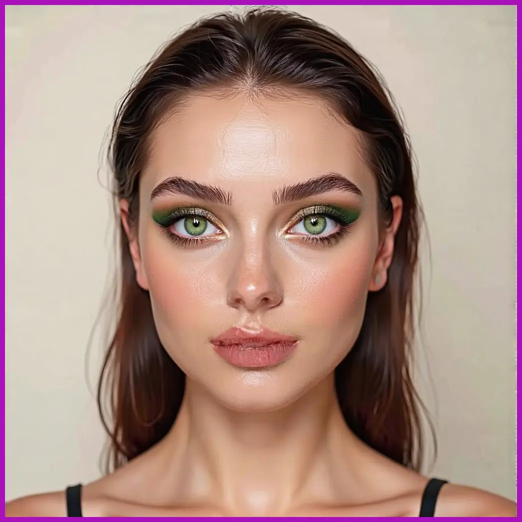 maquillaje natural ojos verdes