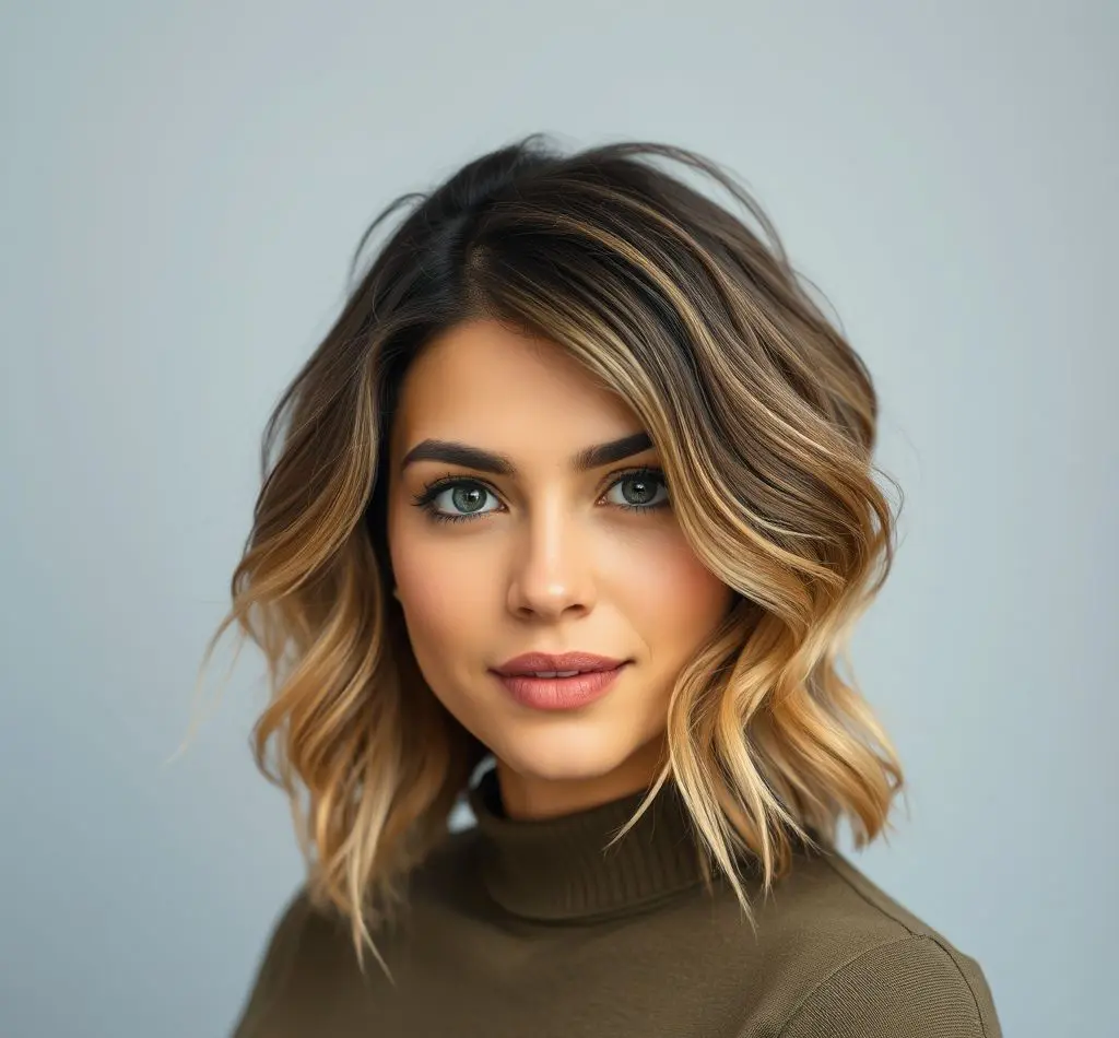 mujer con cabello rizado frustrada