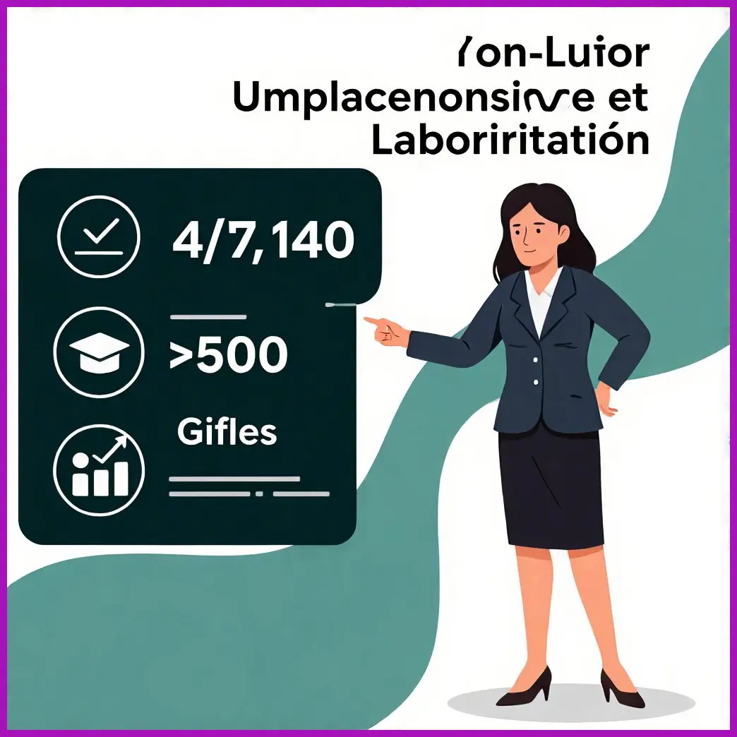 mujer gestionando estres laboral