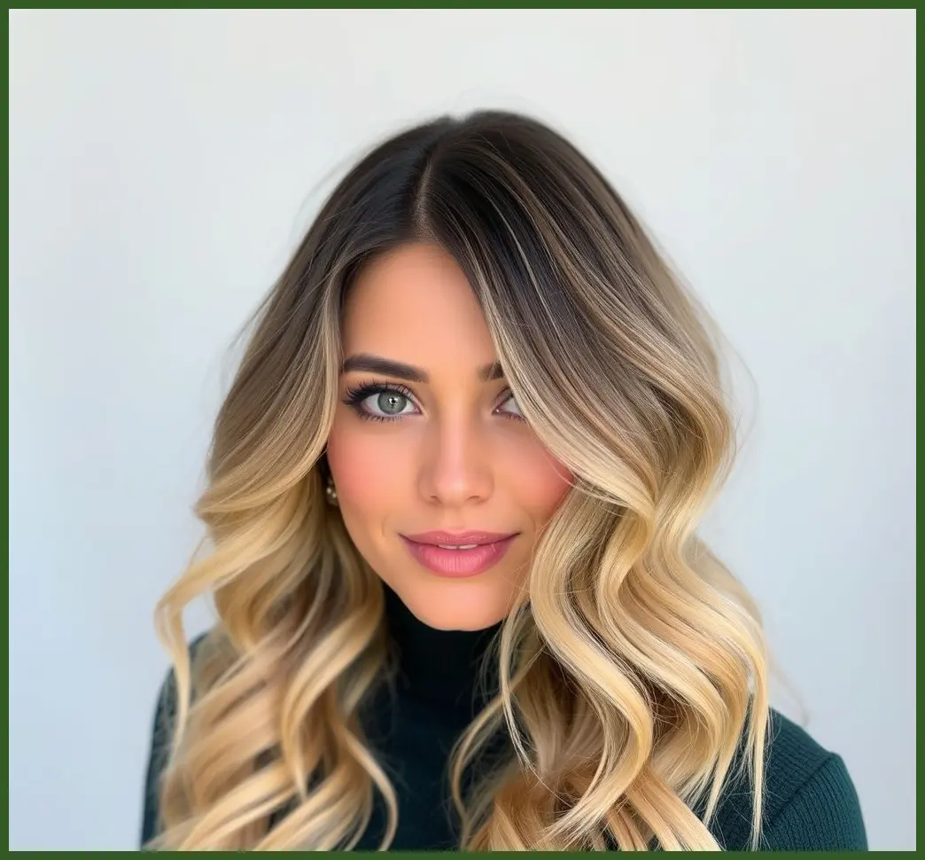 mujer pelo liso brillante