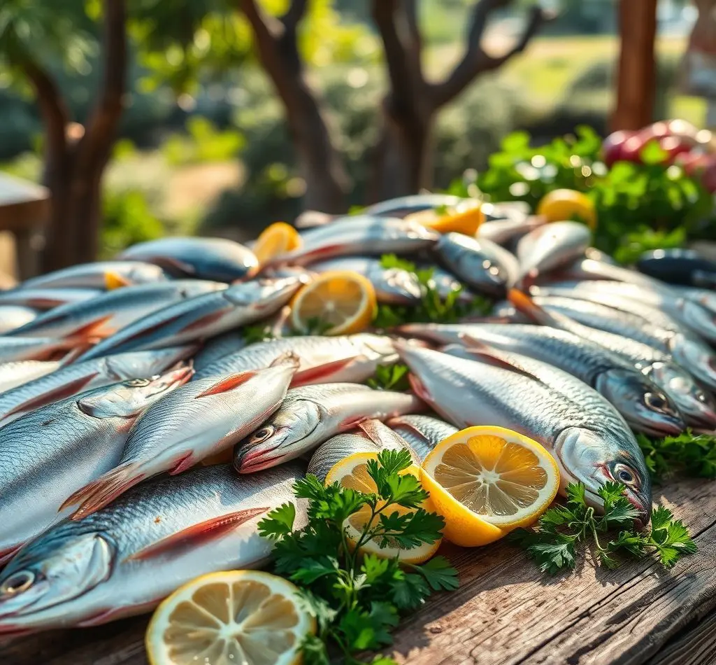 pescado fresco saludable